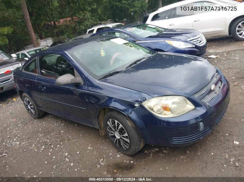 2010 Chevrolet Cobalt Ls VIN: 1G1AB1F57A7116725 Lot: 40313050