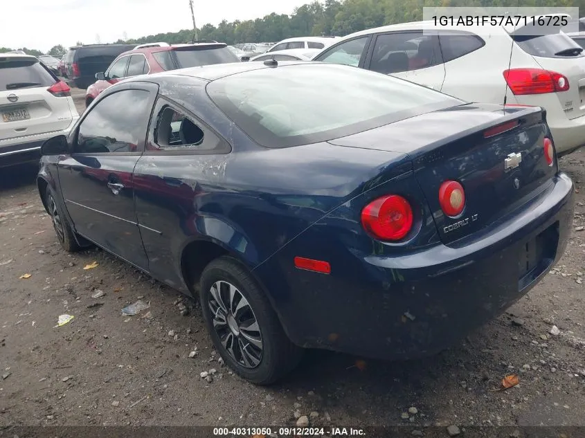 2010 Chevrolet Cobalt Ls VIN: 1G1AB1F57A7116725 Lot: 40313050