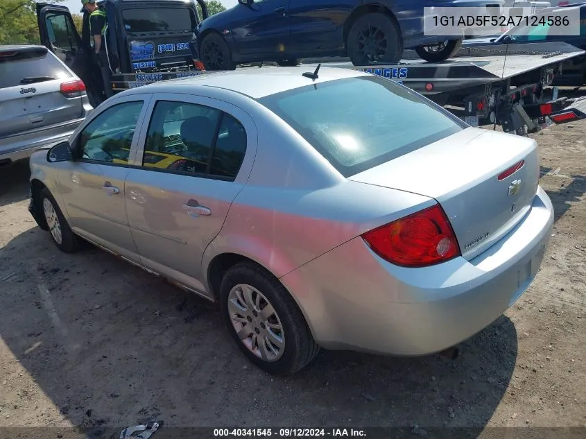 2010 Chevrolet Cobalt Lt VIN: 1G1AD5F52A7124586 Lot: 40341545