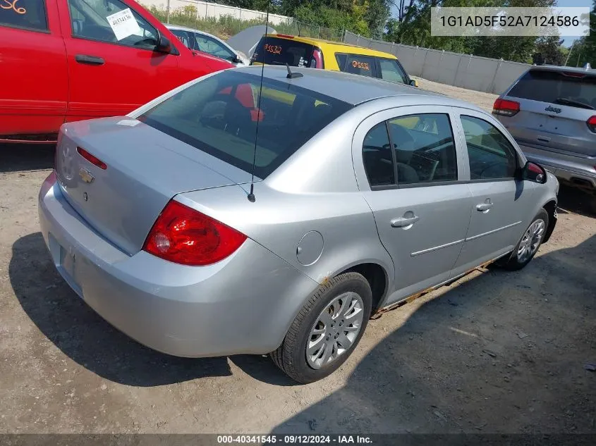 2010 Chevrolet Cobalt Lt VIN: 1G1AD5F52A7124586 Lot: 40341545