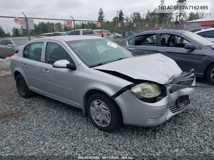 2010 Chevrolet Cobalt Lt VIN: 1G1AD5F52A7162495 Lot: 40353480