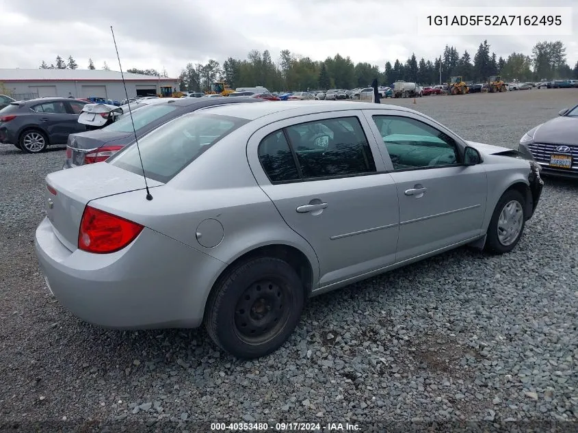 2010 Chevrolet Cobalt Lt VIN: 1G1AD5F52A7162495 Lot: 40353480