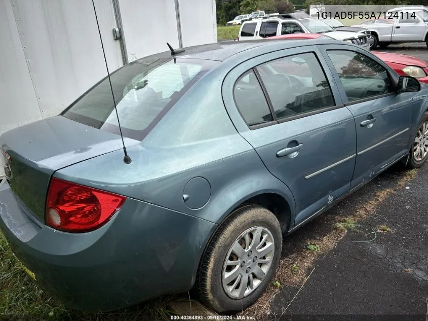 1G1AD5F55A7124114 2010 Chevrolet Cobalt