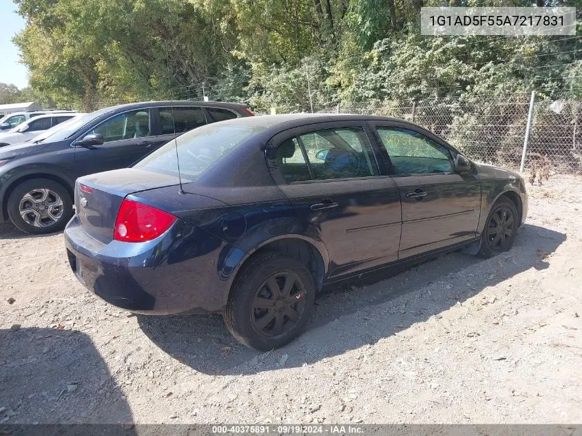 1G1AD5F55A7217831 2010 Chevrolet Cobalt Lt