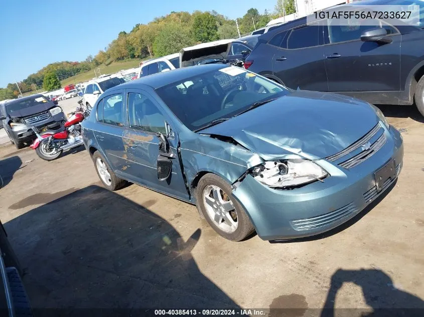 2010 Chevrolet Cobalt Lt VIN: 1G1AF5F56A7233627 Lot: 40385413