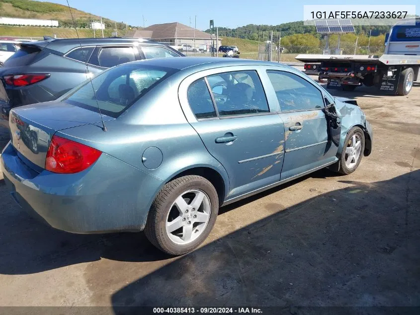 2010 Chevrolet Cobalt Lt VIN: 1G1AF5F56A7233627 Lot: 40385413