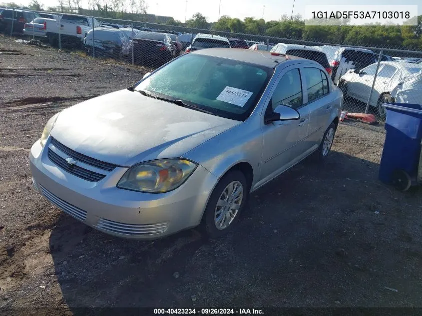 1G1AD5F53A7103018 2010 Chevrolet Cobalt Lt