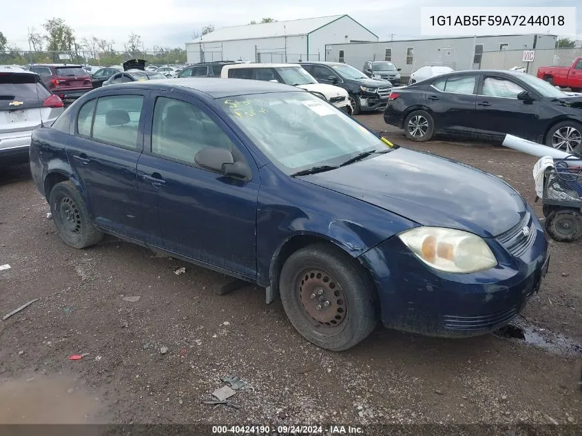 2010 Chevrolet Cobalt Ls VIN: 1G1AB5F59A7244018 Lot: 40424190