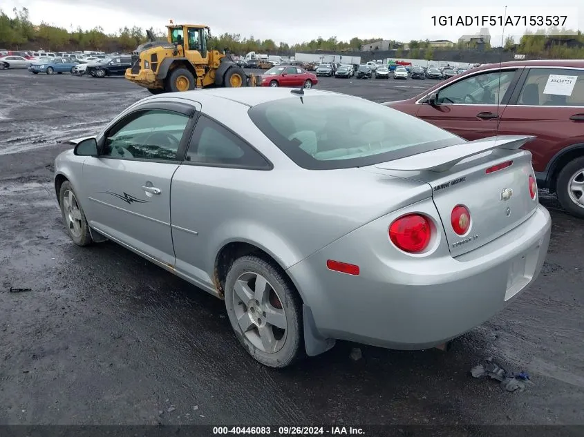 1G1AD1F51A7153537 2010 Chevrolet Cobalt Lt