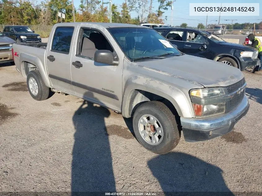 1GCDS136248145243 2004 Chevrolet Colorado Ls