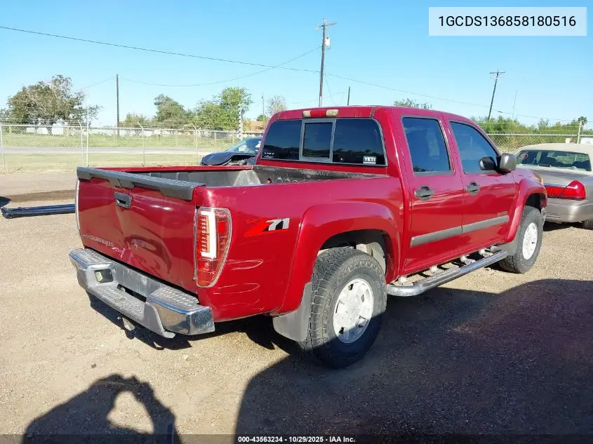 1GCDS136858180516 2005 Chevrolet Colorado Ls