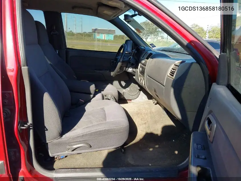 1GCDS136858180516 2005 Chevrolet Colorado Ls