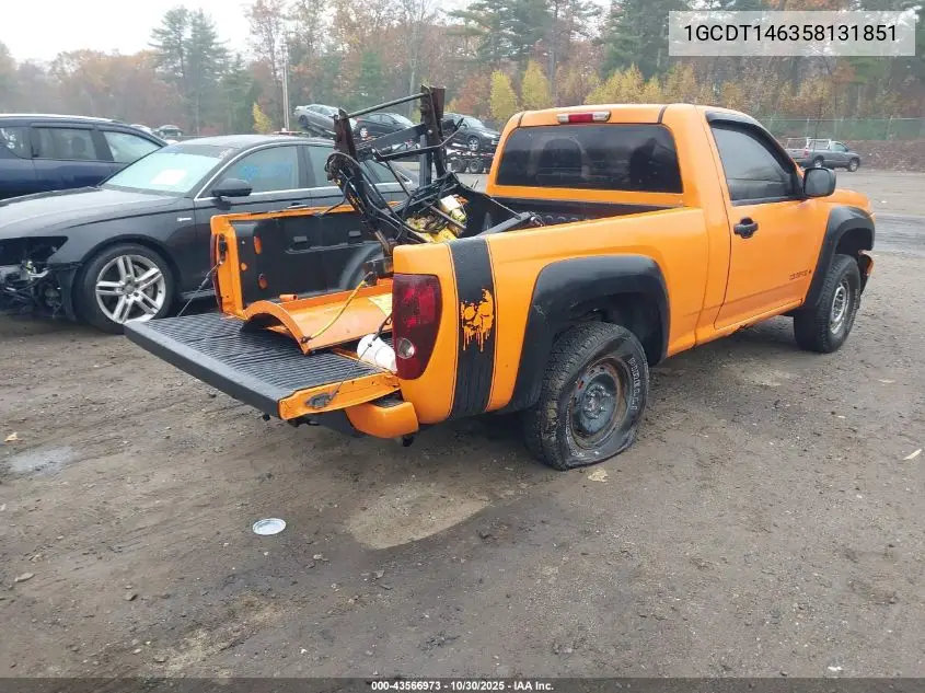 1GCDT146358131851 2005 Chevrolet Colorado