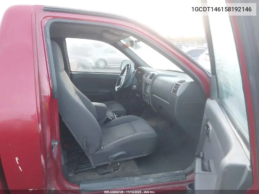 1GCDT146158192146 2005 Chevrolet Colorado Ls