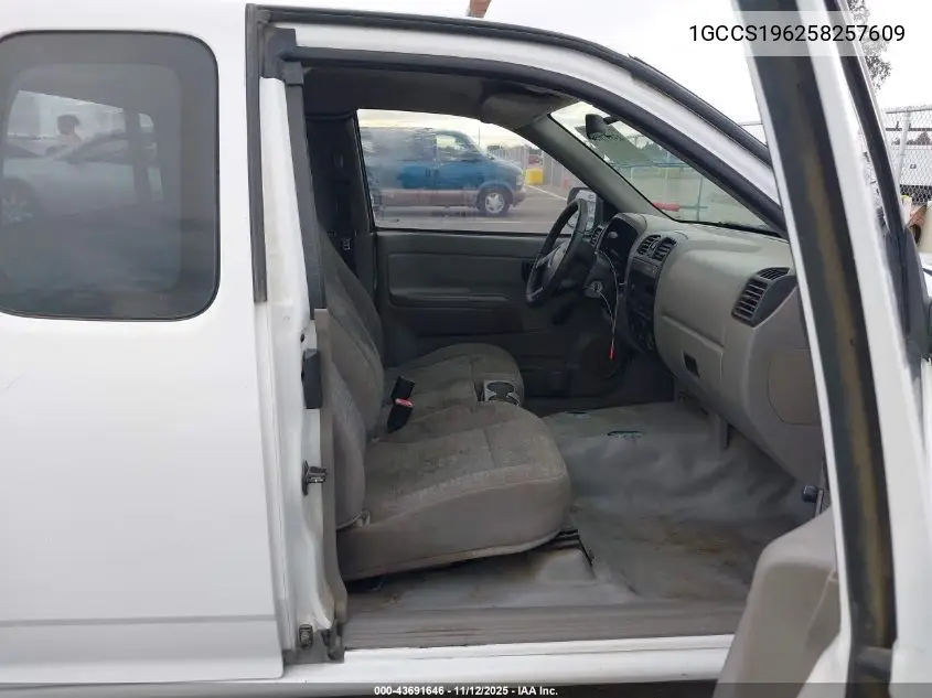 1GCCS196258257609 2005 Chevrolet Colorado