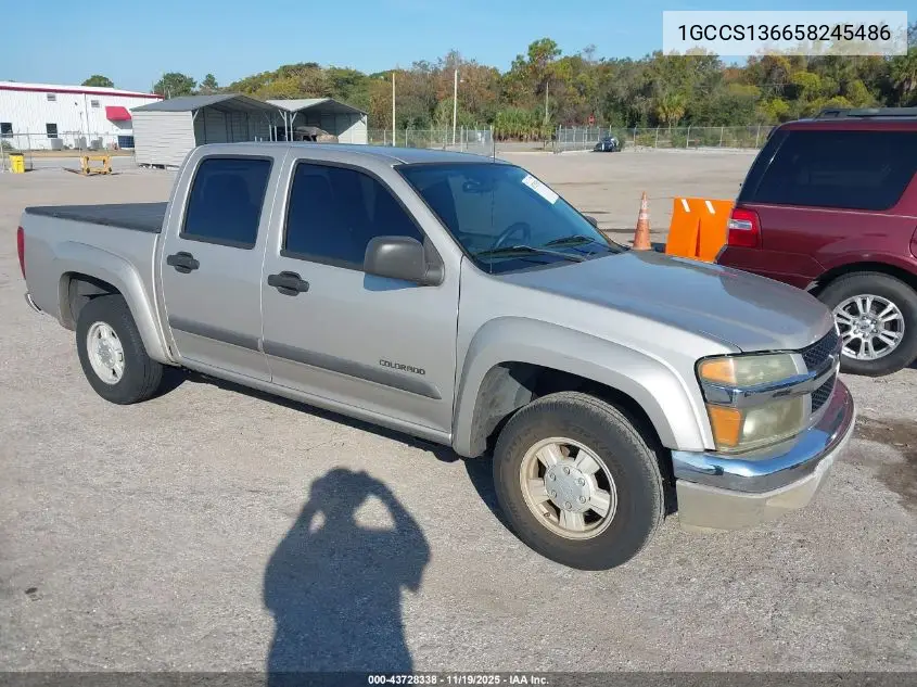 1GCCS136658245486 2005 Chevrolet Colorado Ls