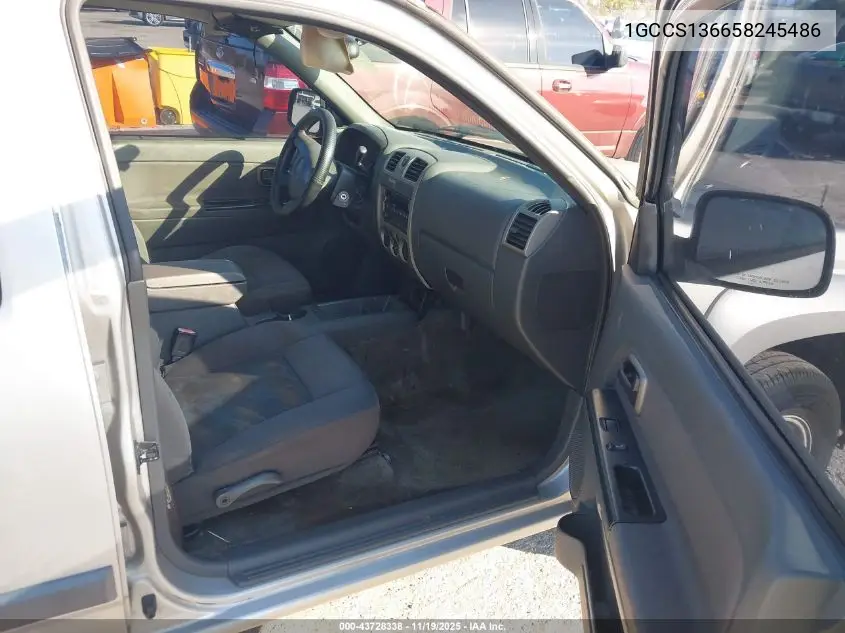 1GCCS136658245486 2005 Chevrolet Colorado Ls