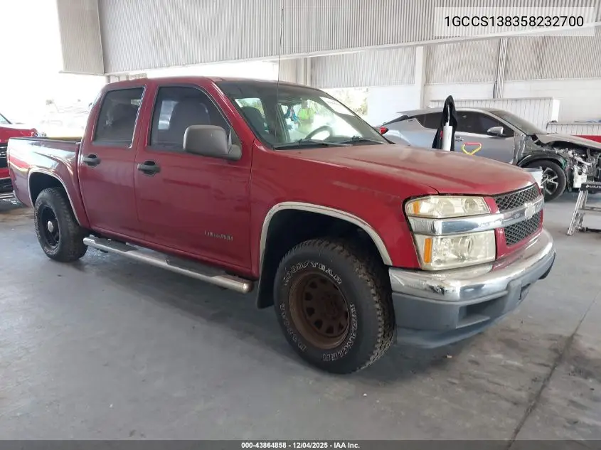 1GCCS138358232700 2005 Chevrolet Colorado Ls