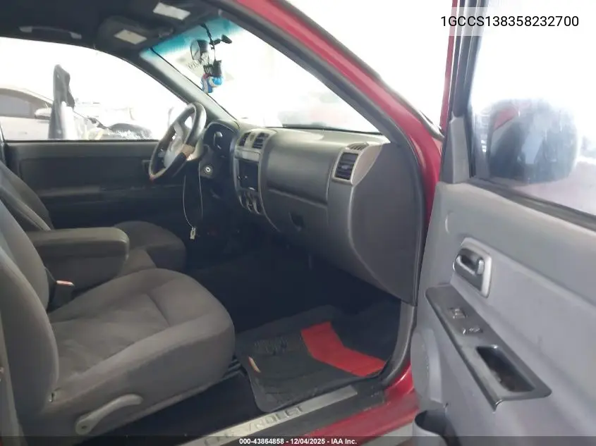 1GCCS138358232700 2005 Chevrolet Colorado Ls