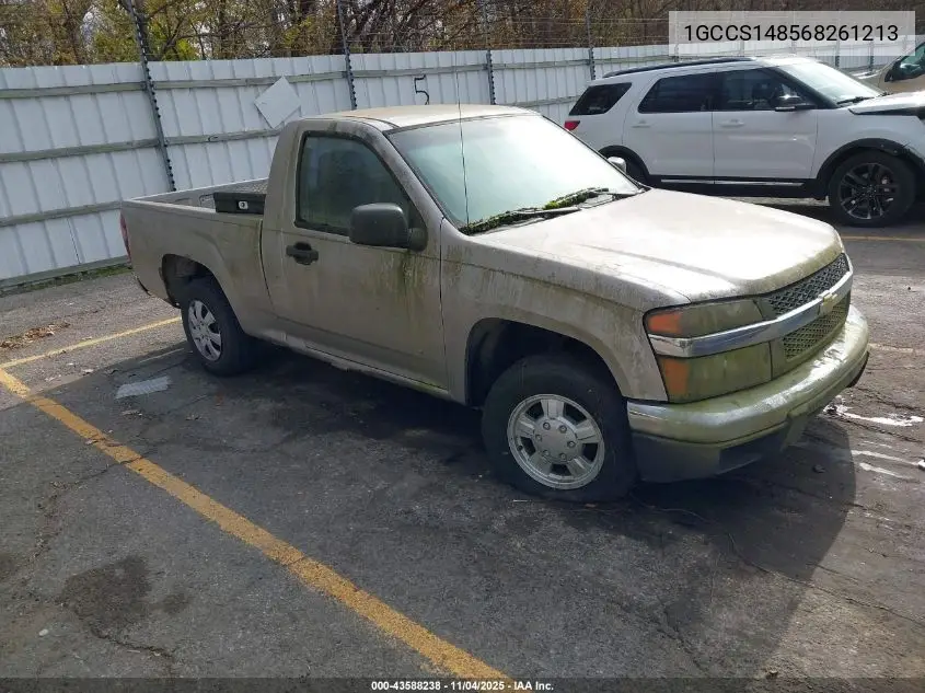 1GCCS148568261213 2006 Chevrolet Colorado Work Truck
