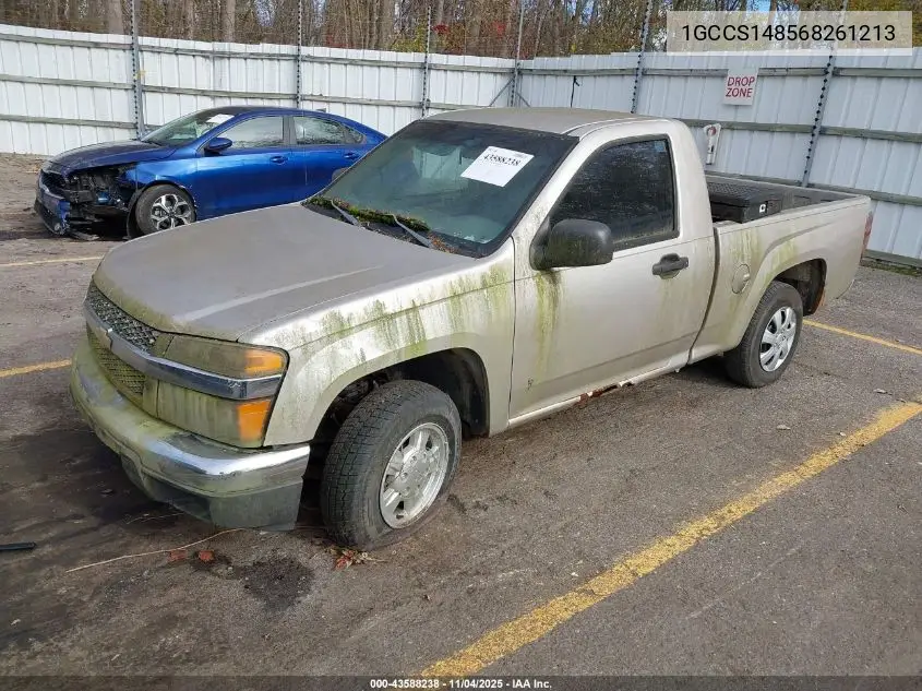 1GCCS148568261213 2006 Chevrolet Colorado Work Truck