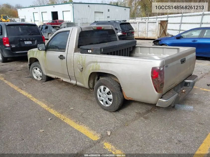 1GCCS148568261213 2006 Chevrolet Colorado Work Truck