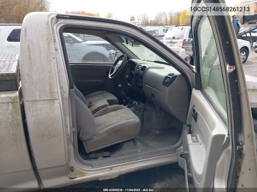 1GCCS148568261213 2006 Chevrolet Colorado Work Truck