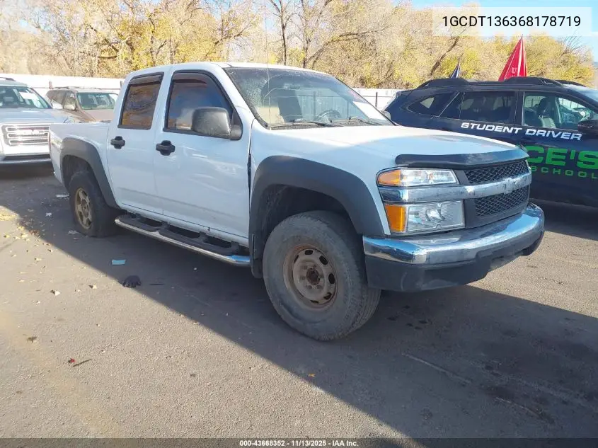 1GCDT136368178719 2006 Chevrolet Colorado Lt