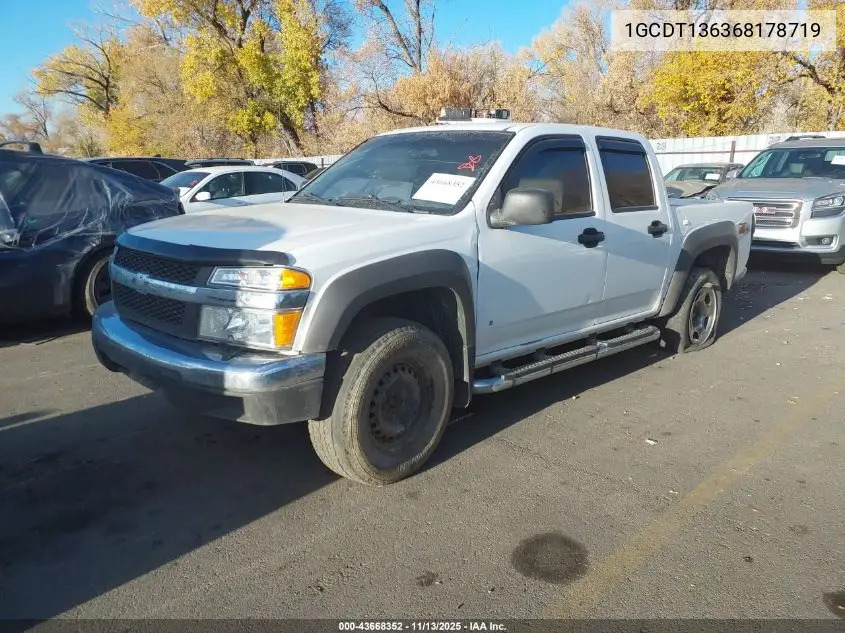 1GCDT136368178719 2006 Chevrolet Colorado Lt
