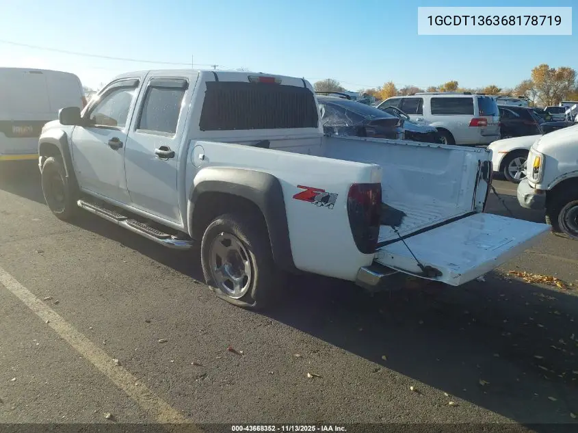 1GCDT136368178719 2006 Chevrolet Colorado Lt