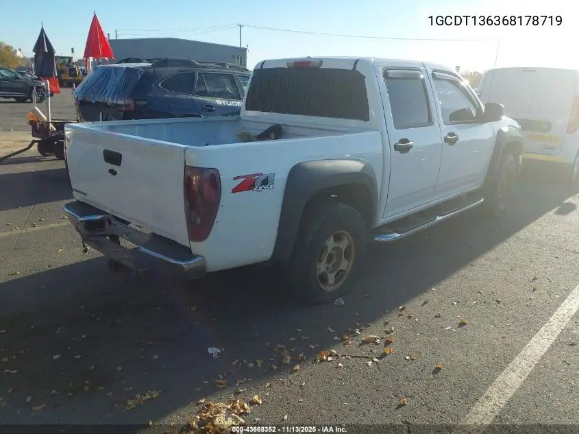 1GCDT136368178719 2006 Chevrolet Colorado Lt