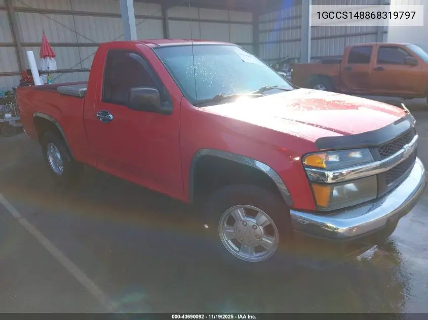 1GCCS148868319797 2006 Chevrolet Colorado Ls