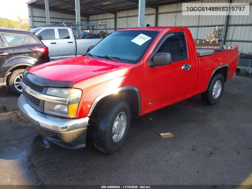 1GCCS148868319797 2006 Chevrolet Colorado Ls