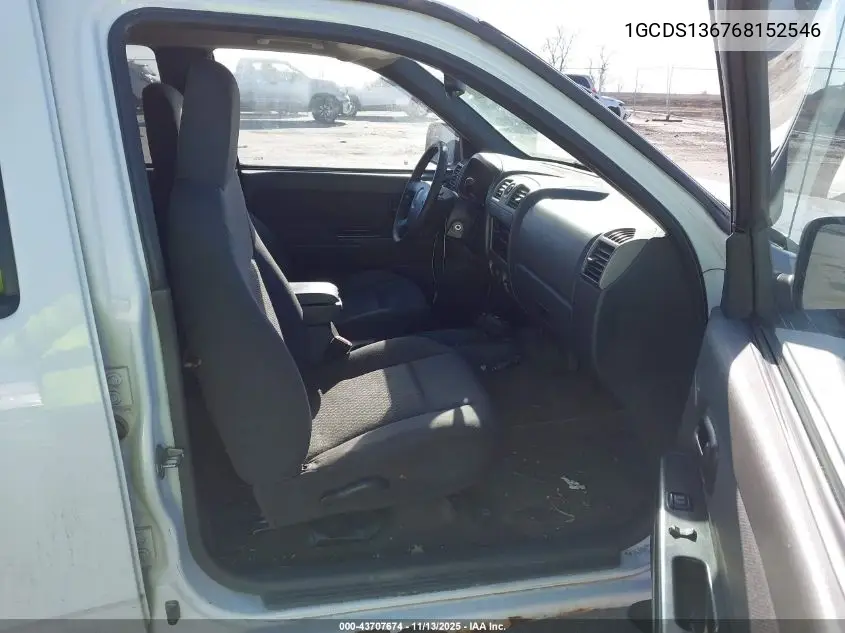 1GCDS136768152546 2006 Chevrolet Colorado Lt