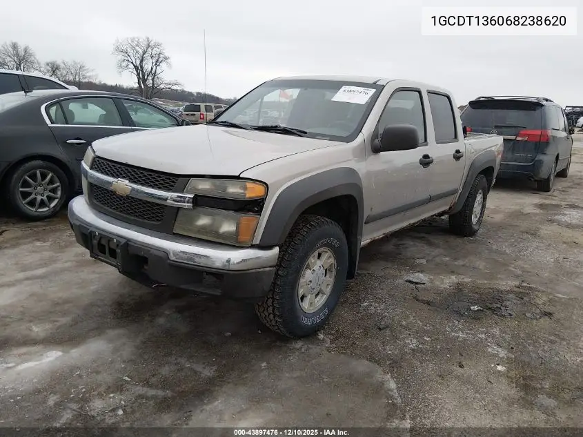 1GCDT136068238620 2006 Chevrolet Colorado Lt