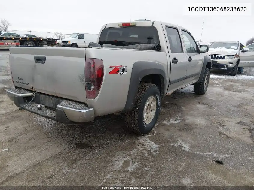 1GCDT136068238620 2006 Chevrolet Colorado Lt