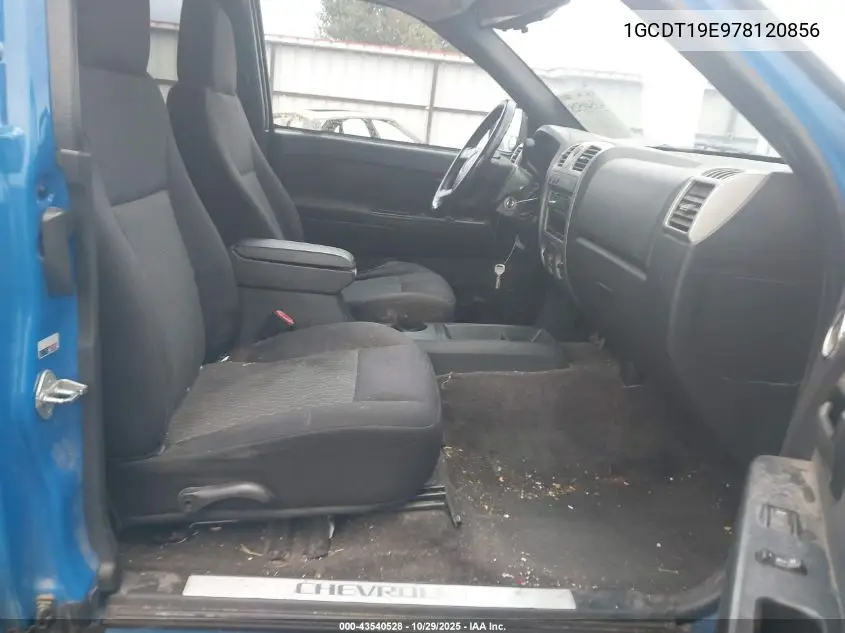 1GCDT19E978120856 2007 Chevrolet Colorado Lt