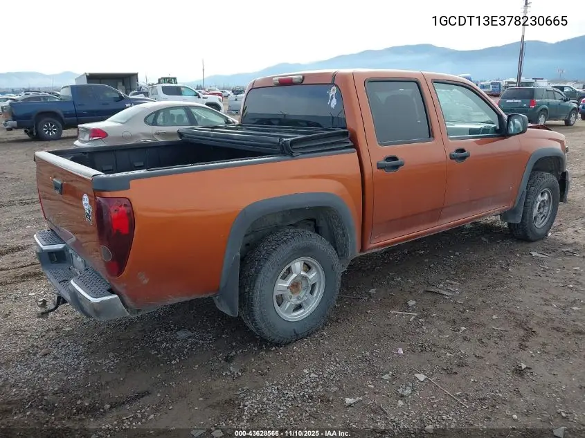 1GCDT13E378230665 2007 Chevrolet Colorado Lt