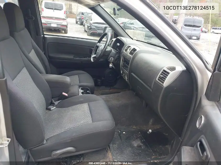 1GCDT13E278124515 2007 Chevrolet Colorado Lt