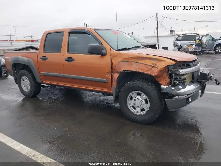 1GCDT13E978141313 2007 Chevrolet Colorado Lt