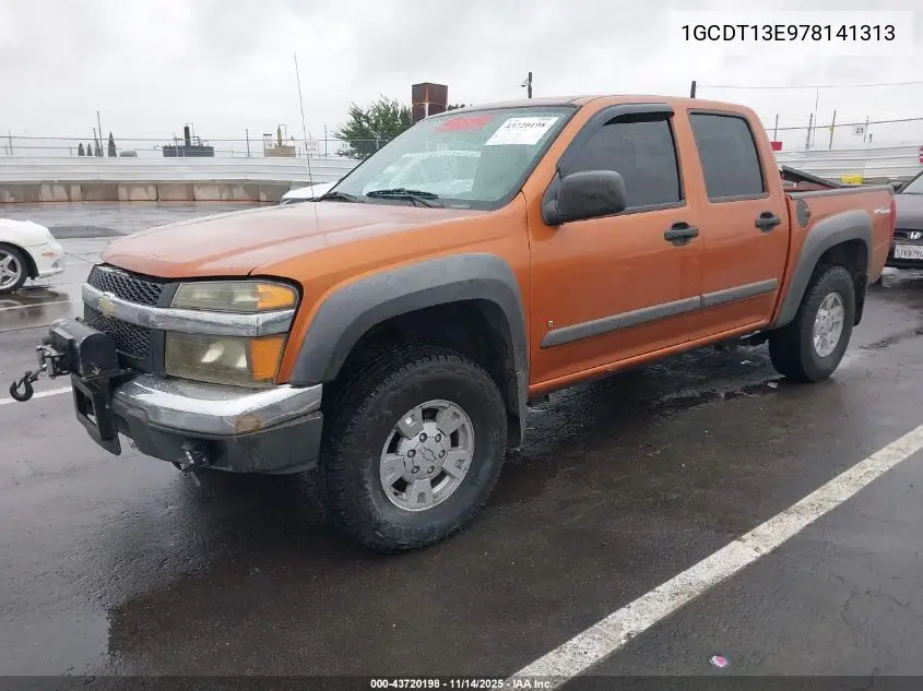 1GCDT13E978141313 2007 Chevrolet Colorado Lt