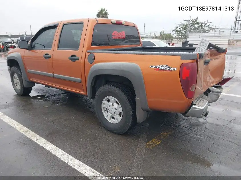 1GCDT13E978141313 2007 Chevrolet Colorado Lt