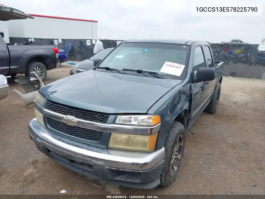 1GCCS13E578225790 2007 Chevrolet Colorado Lt