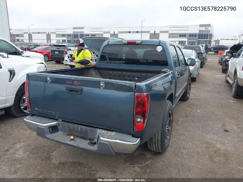 1GCCS13E578225790 2007 Chevrolet Colorado Lt