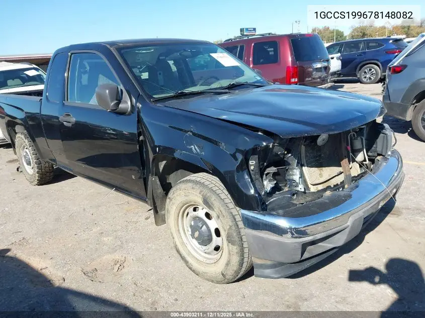 1GCCS199678148082 2007 Chevrolet Colorado Ls