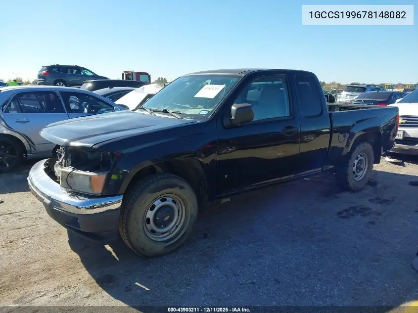 1GCCS199678148082 2007 Chevrolet Colorado Ls