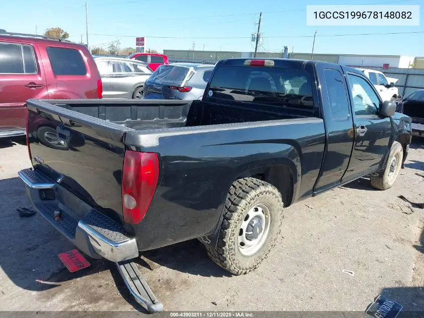 1GCCS199678148082 2007 Chevrolet Colorado Ls