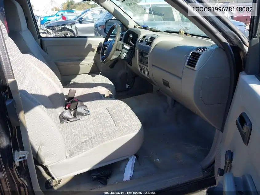 1GCCS199678148082 2007 Chevrolet Colorado Ls