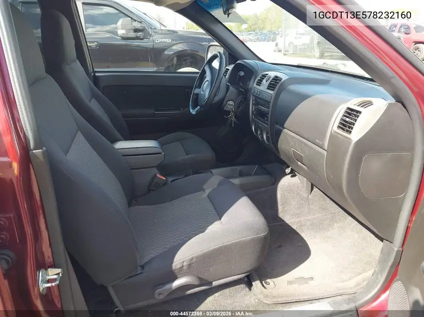 1GCDT13E578232160 2007 Chevrolet Colorado Lt