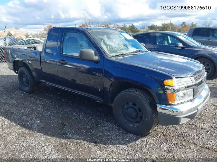 1GCCS199088176610 2008 Chevrolet Colorado Work Truck